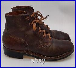 WW2 US Army Combat Boots Size 6D Ascutney Shoe Co. NICE! WWII