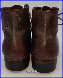 WW2 US Army Combat Boots Size 6D Ascutney Shoe Co. NICE! WWII