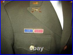 WW2, US Army Combat Infantry Officer Jacket, 2nd Lt, CIB, Awards, Ribbons