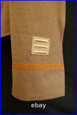 WW2 US Army Lt. Col. 4th INF 5th Medical Batt. Officers' Ike Tailor Made, Named