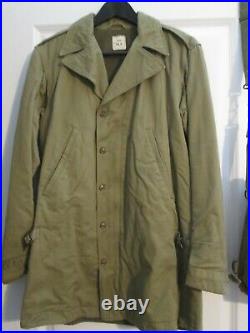 Ww2 Us Army M1941 Rare Arctic Field Jacket Near Mint Museum Quality ...