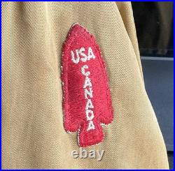 WW2 US Army M41 Field Jacket 1st Special Force Devil's Brigade USA Canada Patch