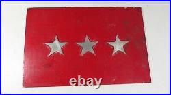 WW2 US Army Military Lieutenant General License Plate Plaque