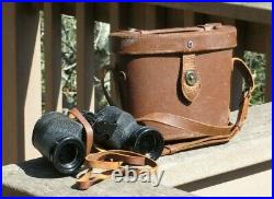 WW2 US Army Military M6 6X30 Binoculars with M17 Carrying Case 1942 Field Gear