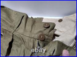 WW2 US Army Military Named 1942 SKI Mountain Pants Trousers Excellent Condition WW2 US Army Military Named 1942 SKI Mountain Pants Trousers Excellent Condition