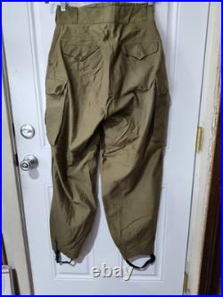 WW2 US Army Military Named 1942 SKI Mountain Pants Trousers Excellent Condition WW2 US Army Military Named 1942 SKI Mountain Pants Trousers Excellent Condition