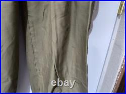WW2 US Army Military Named 1942 SKI Mountain Pants Trousers Excellent Condition