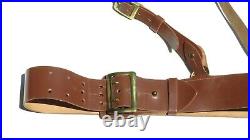 WW2 US Army Military Sam Brown Leather Dress Uniform Belt