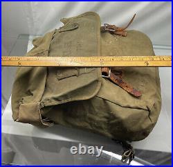WW2 US Army Mountain Backpack Stamped US Clean Example