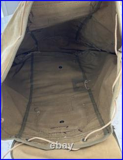 WW2 US Army Mountain Rucksack Ruck Pack Backpack WWII Canvas Vintage Original