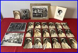 WW2 / US Army Nurse Picture Lot / Nursing School Photos & More / 24 Items