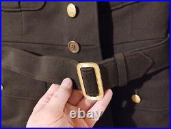 WW2 US Army Officer's Dress Uniform Jacket & Belt 38R 176th Inf Reg Combat Team