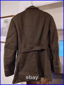 WW2 US Army Officer's Dress Uniform Jacket & Belt 38R 176th Inf Reg Combat Team