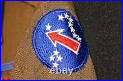 WW2 US Army Pacific 1st Sergeant Uniform San Juan PR Crests 9 Ribbons 36R 1940