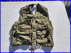 WW2 US Army Type C-1 Survival Vest Unisize MFG Sears, Roebuck and Co/ Reliance