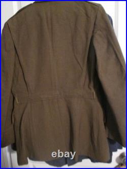 WW2 US Army four button jacket & trousers 2nd EngineerBn Normandy Bulge read
