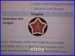 WW2 US Army four button jacket & trousers 2nd EngineerBn Normandy Bulge read