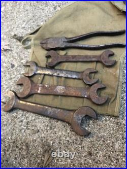 WW2 US army Air Forces Mechanics Apron Type B-2 With Tools WWII USGI USAAF USAAC