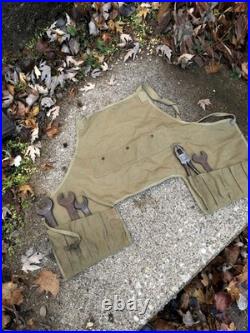 WW2 US army Air Forces Mechanics Apron Type B-2 With Tools WWII USGI USAAF USAAC