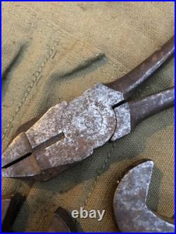 WW2 US army Air Forces Mechanics Apron Type B-2 With Tools WWII USGI USAAF USAAC