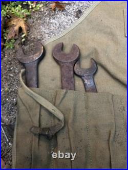 WW2 US army Air Forces Mechanics Apron Type B-2 With Tools WWII USGI USAAF USAAC