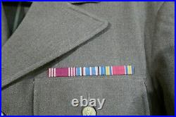 WW2 USAAF 2nd Army Air Force Staff Sergeant Uniform Coat Strother Field KS Named