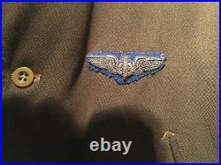 WW2 USAAF 8th 9th Army Air Corps ETO Bullion jacket Large size Original Uniform