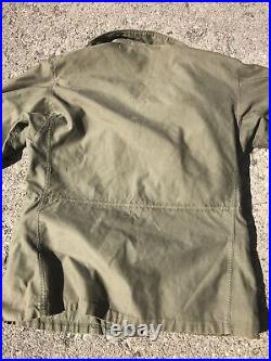 WW2 USGI M 1943 MILITARY U. S. ARMY COMBAT FIELD JACKET uniform Coat WWII USA l
