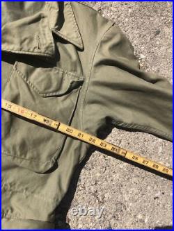WW2 USGI M 1943 MILITARY U. S. ARMY COMBAT FIELD JACKET uniform Coat WWII USA l