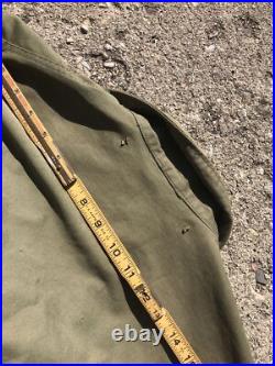 WW2 USGI M 1943 MILITARY U. S. ARMY COMBAT FIELD JACKET uniform Coat WWII USA l