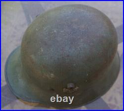 WW2 WW1 GERMAN HEER DD Army Helmet w Liner Transitional WWII WWI