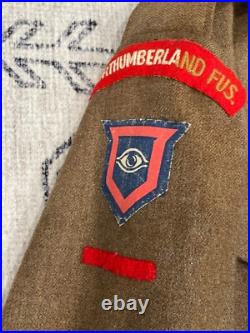 WW2 WWII British Army NORMANDY Battledress 32nd Guards Northumberland Fusiliers