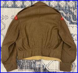 WW2 WWII British Army NORMANDY Battledress 32nd Guards Northumberland Fusiliers