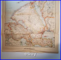 WW2 WWII Original German Palestine Middle East booklet publication 1941 map army