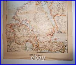 WW2 WWII Original German Palestine Middle East booklet publication 1941 map army WW2 WWII Original German Palestine Middle East booklet publication 1941 map army
