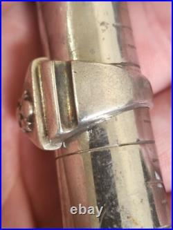 WW2 WWII Silver ARMY Ring- size 9.5 weight 7.6 g World War Two