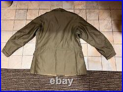 WW2 WWII US ARMY M1943 M43 FIELD JACKET- 36R 82nd Airborne Infantry PARATROOPER