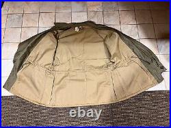 WW2 WWII US ARMY M1943 M43 FIELD JACKET- 36R 82nd Airborne Infantry PARATROOPER