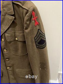 WW2 WWII US Army 32nd Infantry Division Uniform Grouping Australian Made Pants