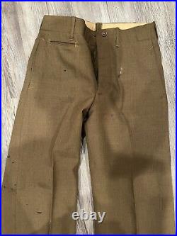 WW2 WWII US Army 32nd Infantry Division Uniform Grouping Australian Made Pants