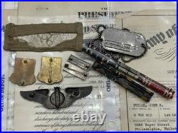 WW2 WWII USAAF US Army Air Force 458th BG Bombadier Document Group JR Butler