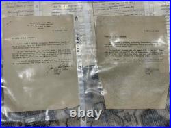 WW2 WWII USAAF US Army Air Force 458th BG Bombadier Document Group JR Butler