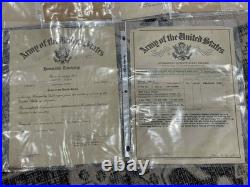 WW2 WWII USAAF US Army Air Force 458th BG Bombadier Document Group JR Butler