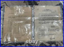 WW2 WWII USAAF US Army Air Force 458th BG Bombadier Document Group JR Butler