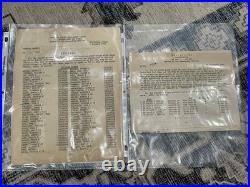 WW2 WWII USAAF US Army Air Force 458th BG Bombadier Document Group JR Butler