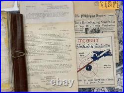 WW2 WWII USAAF US Army Air Force 458th BG Bombadier Document Group JR Butler