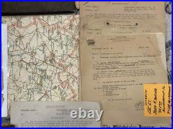 WW2 WWII USAAF US Army Air Force 458th BG Bombadier Document Group JR Butler