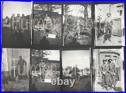 WW2 War Images NEGATIVES & CONTACT SHEETS 50 VTG Original Omaha B&W US ARMY
