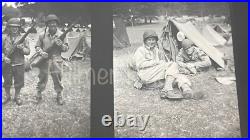 WW2 War Images NEGATIVES & CONTACT SHEETS 50 VTG Original Omaha B&W US ARMY