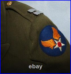 WW2 Women's Army Air Corp Officer's Uniform-Jacket/Shirt/Tie/Skirt/Cap-Named